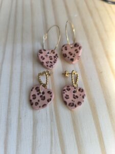 Boucles d'oreilles léopard